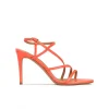 Marquesa Sandales à talons hauts en cuir rose corail