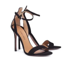 Martina Sandales à talons hauts en daim noir