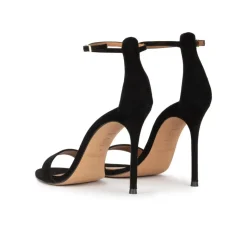 Monique Sandales à talons hauts en daim noir