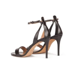 Omaira Sandales à talons hauts en cuir noir