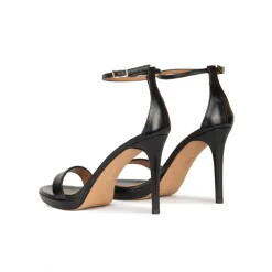 Quintana Sandales plates-formes en cuir noir
