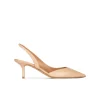 Simonique Escarpins à brides en cuir beige